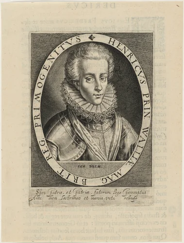 Henry Frederick, Prince of Wales by Willem de Passe, print, 1620