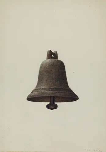 Sheep Bell by Raymond E. Noble, index of american design, 1939