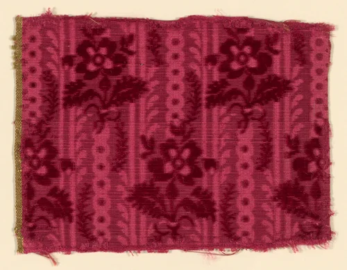 Fragment by France, textile, 1750-1800