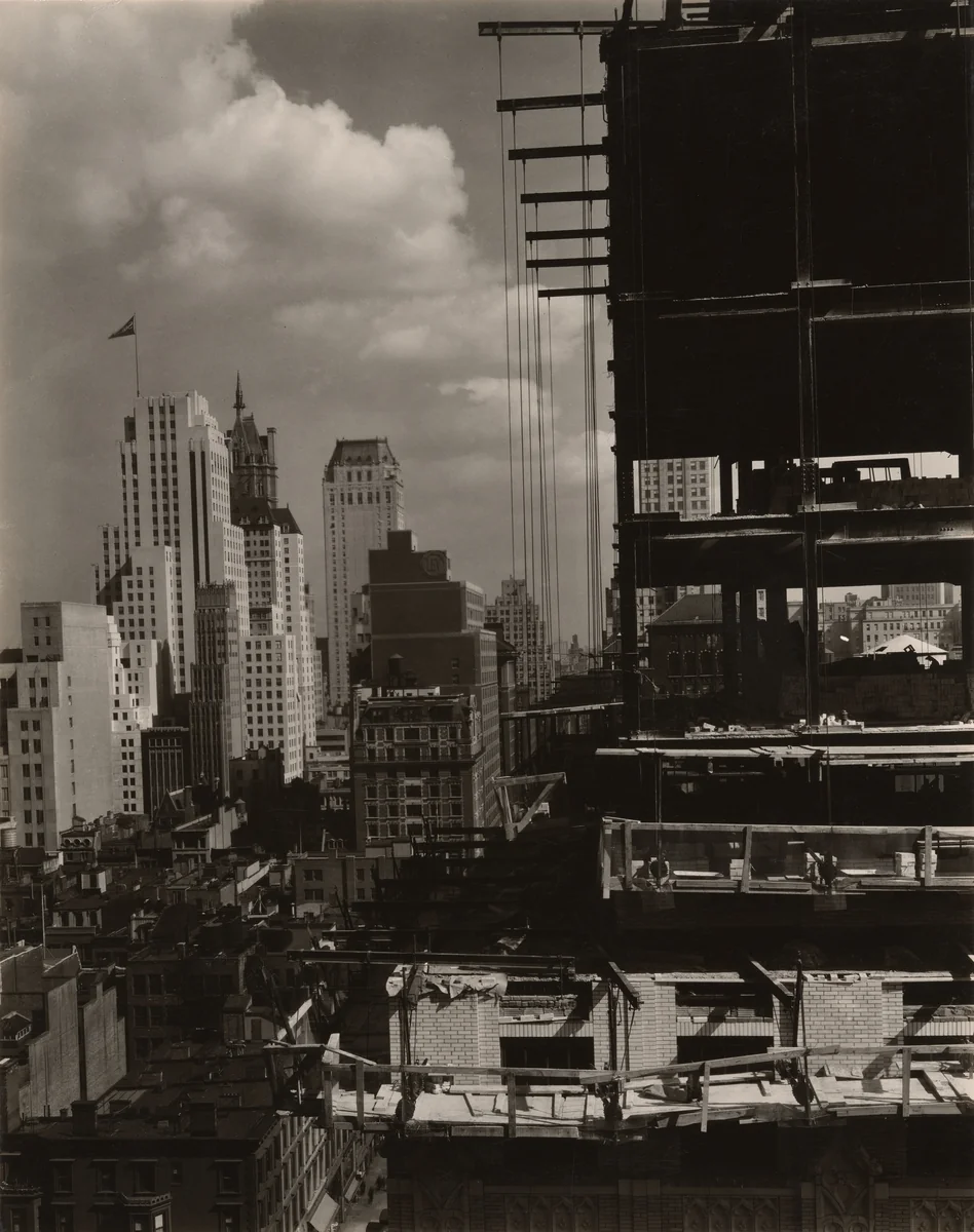 From My Window at An American Place, North by Alfred Stieglitz, photograph, 1931