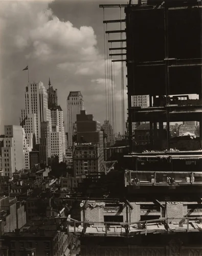 From My Window at An American Place, North by Alfred Stieglitz, photograph, 1931