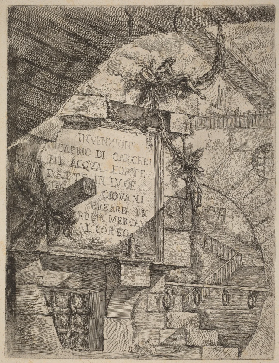Title Plate by Giovanni Battista Piranesi, print, 1749-1750