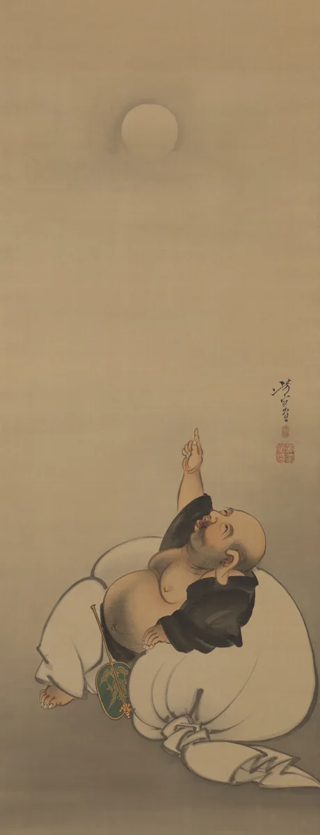 Moon of Enlightenment, from the series Twelve Aspects of the Moon by Tsukioka Yoshitoshi, other, 1885-1892