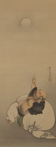 Moon of Enlightenment, from the series Twelve Aspects of the Moon by Tsukioka Yoshitoshi, other, 1885-1892