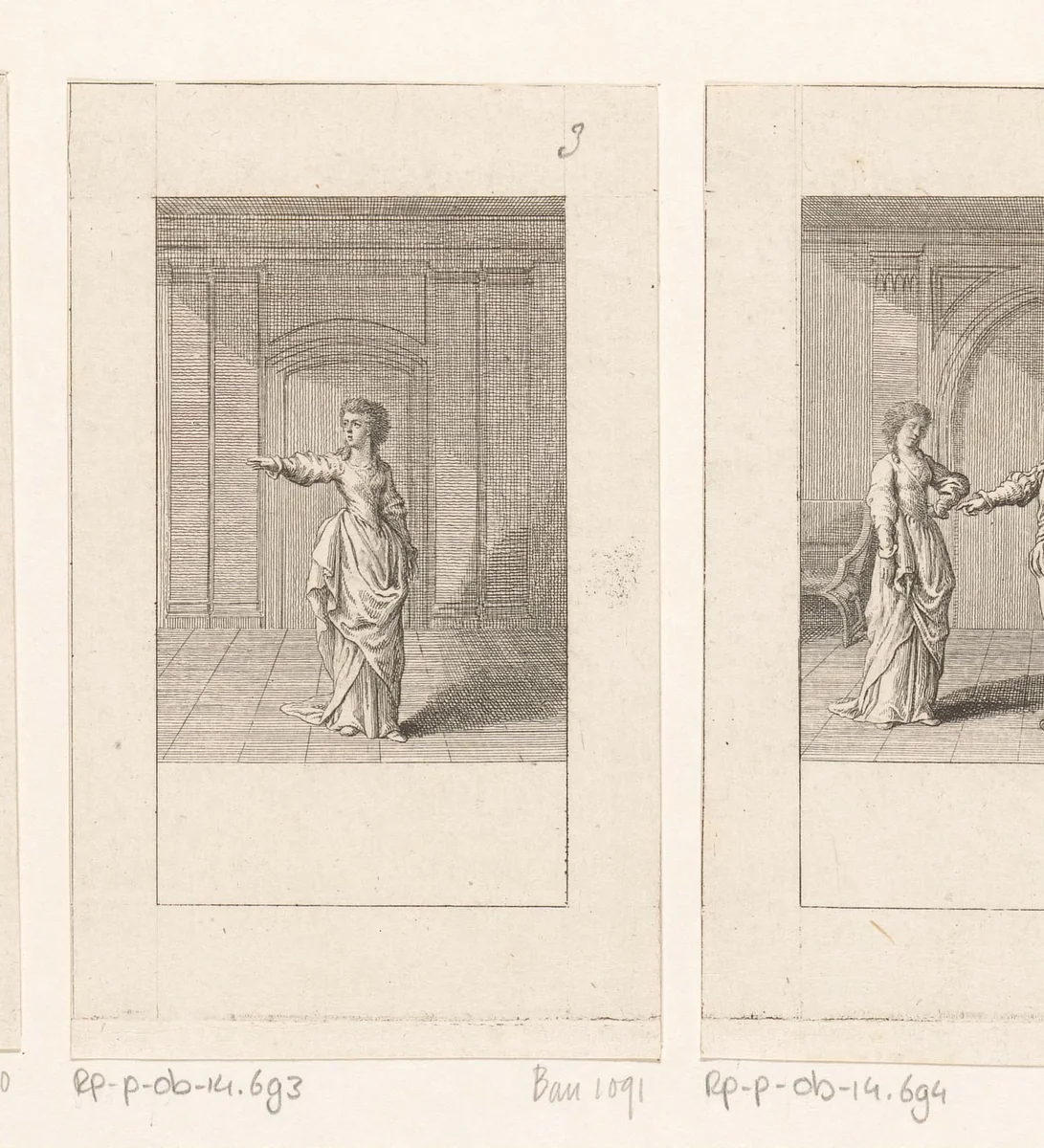 Lady Macbeth by Daniel Nikolaus Chodowiecki, print, 1784