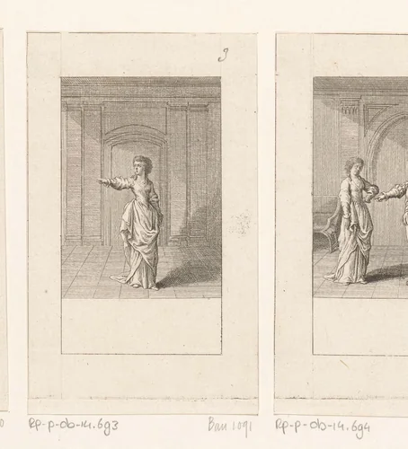 Lady Macbeth by Daniel Nikolaus Chodowiecki, print, 1784