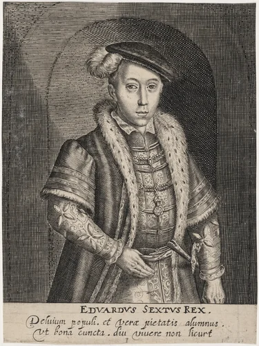 Edward VI by Willem de Passe, print, 1620