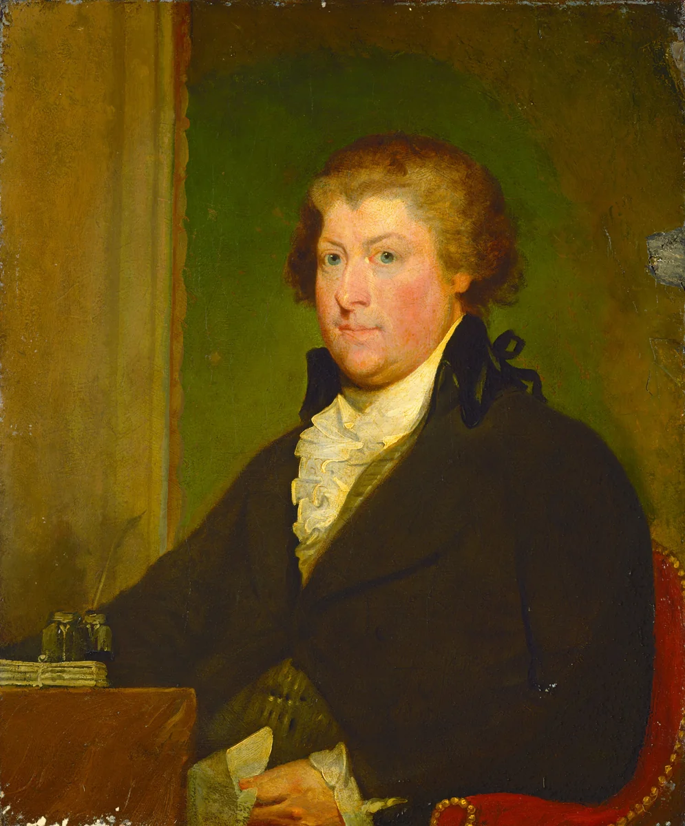 William Seton by Anonymous Artist; Gilbert Stuart, painting, 1793-1794