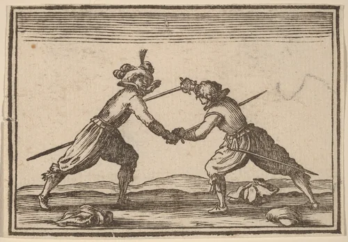Duel with Swords by Edouard Eckman
Jacques Callot, print, 1621