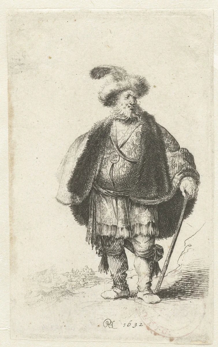 The Persian by anonymous, print, 1632