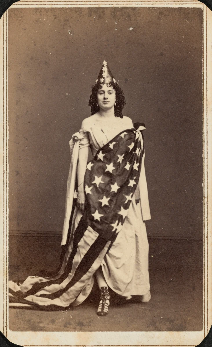 Isabelle "Belle" Freeman by Charles D. Fredricks, photograph, 1855-1865