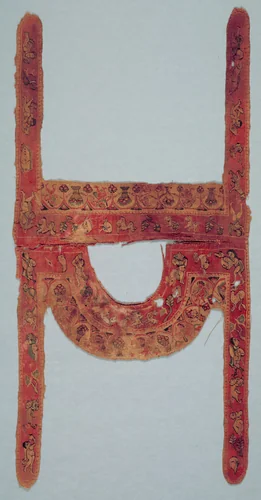 Fragment from a Child's Tunic: Neck Opening by Unknown, textile, 600-799