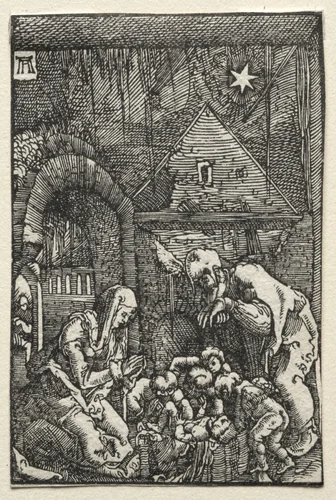 The Fall and Redemption of Man: The Nativity by Albrecht Altdorfer, print, 1510-1520