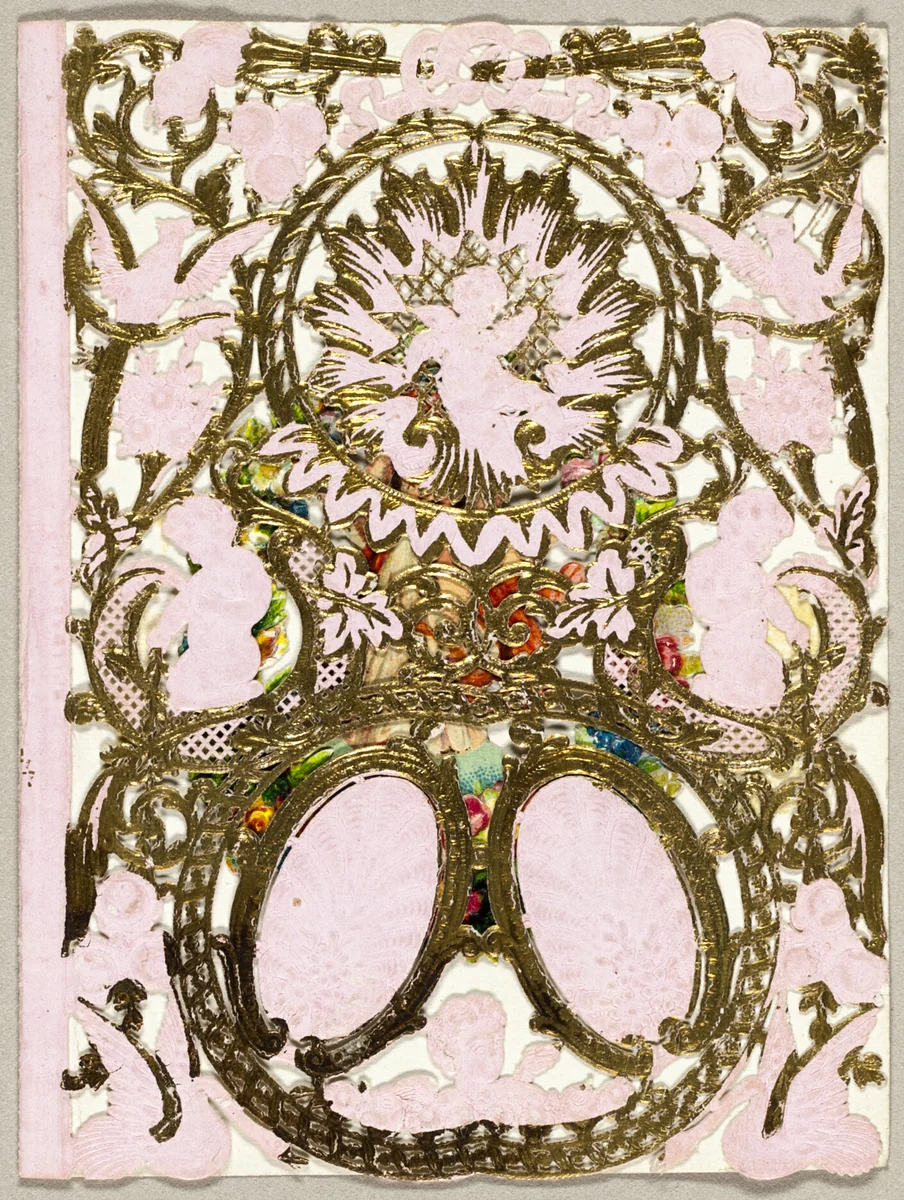 Untitled Valentine (Putti) by Mullord Brothers, other, 1850-1859