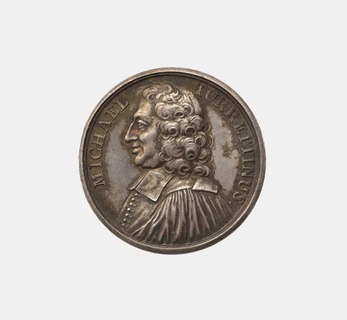 Michael Turrettini (1646–1721) by Jean Dassier, metalwork, 1721