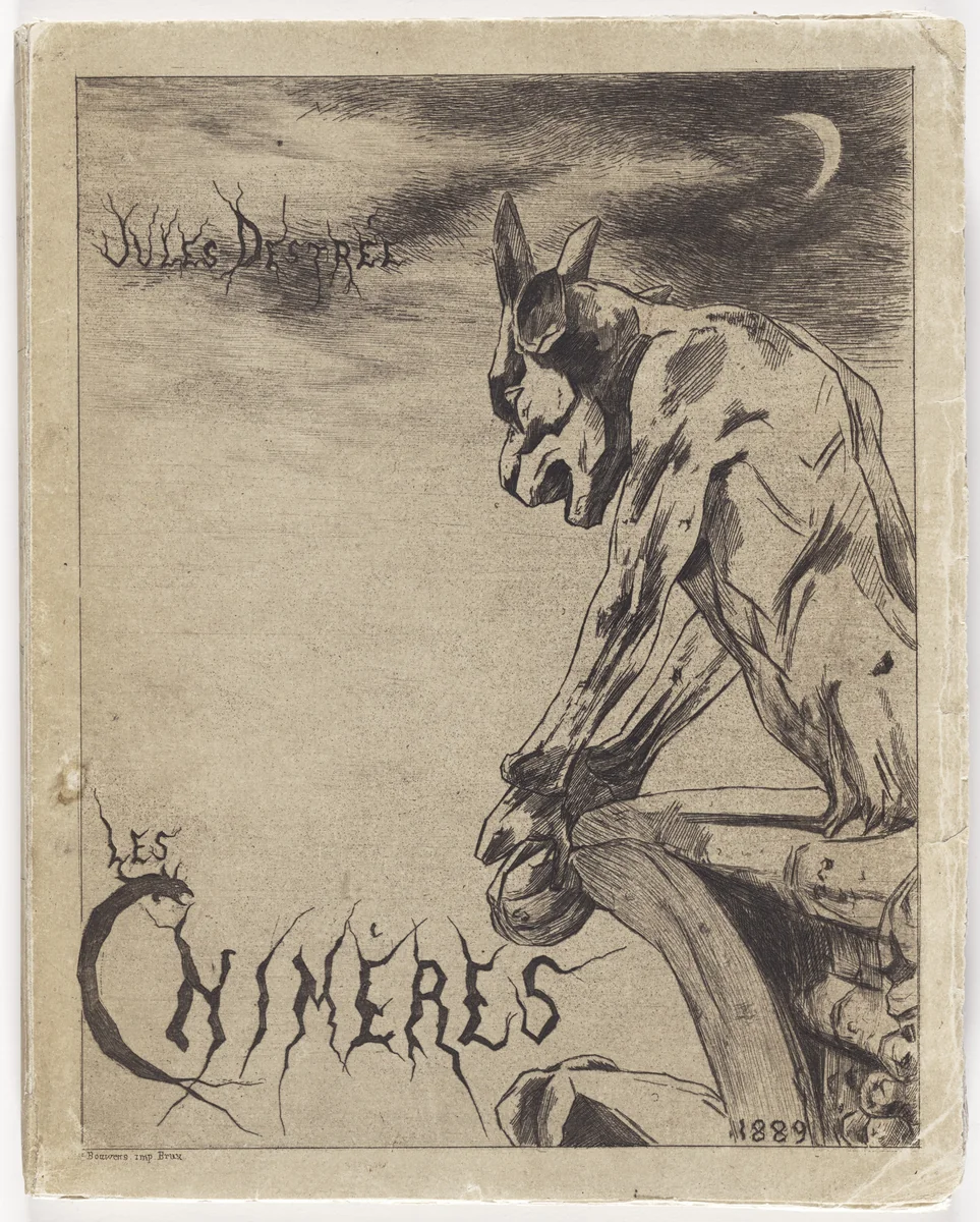 Les Chimères by Odilon Redon, illustrated book, 1889