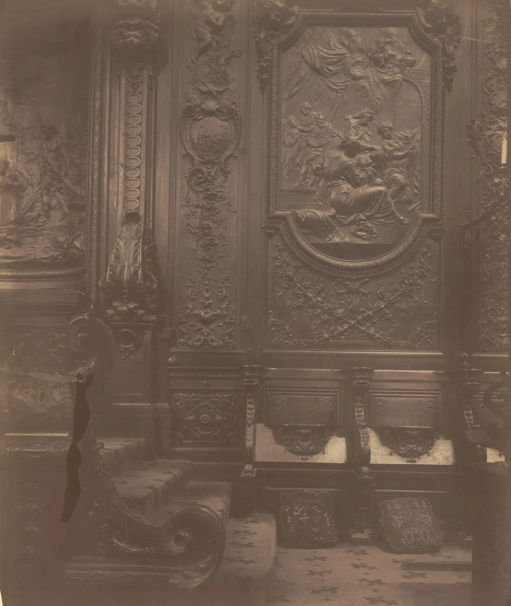 Notre-Dame (Stalles) by Eugène Atget, photograph, 1905