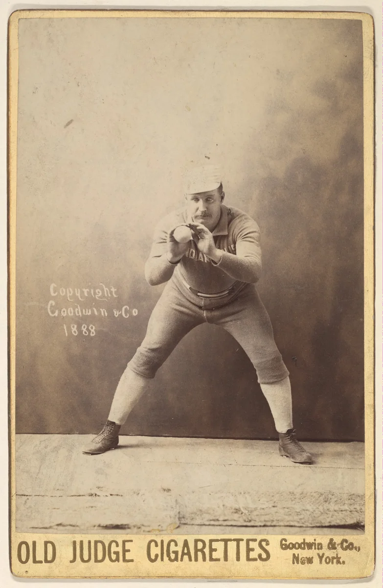 Dick Buckley, Indianapolis, from the series Old Judge Cigarettes by Goodwin & Company, photograph, 1888