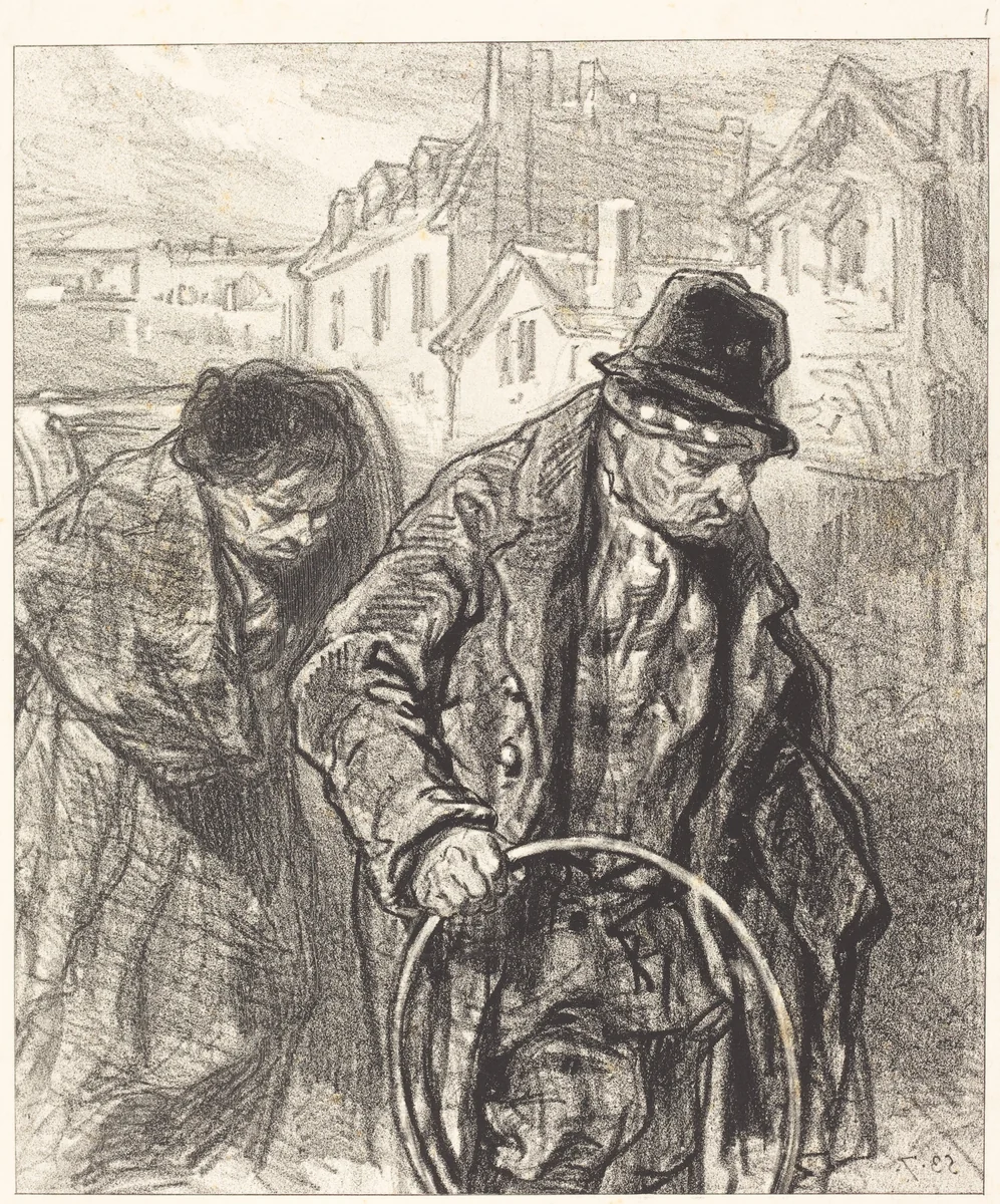 "Ce qui se fait dans les meilleures societes" by Paul Gavarni, print, 1804-1866