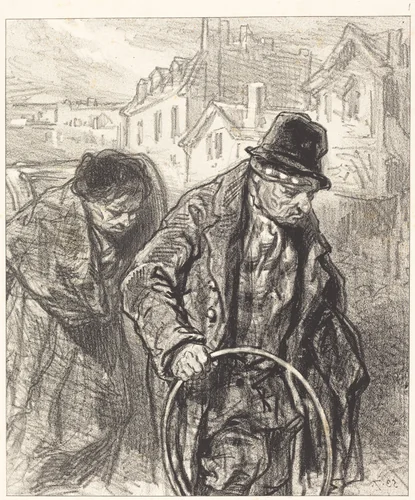 "Ce qui se fait dans les meilleures societes" by Paul Gavarni, print, 1804-1866