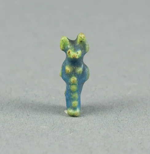 Amulet of the Mummiform God Anubis by Egyptian, metalwork, -664--332