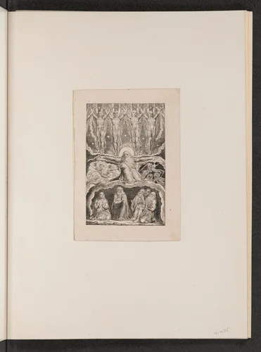 When the Morning Stars Sang Together by William Blake, portfolio, 1825