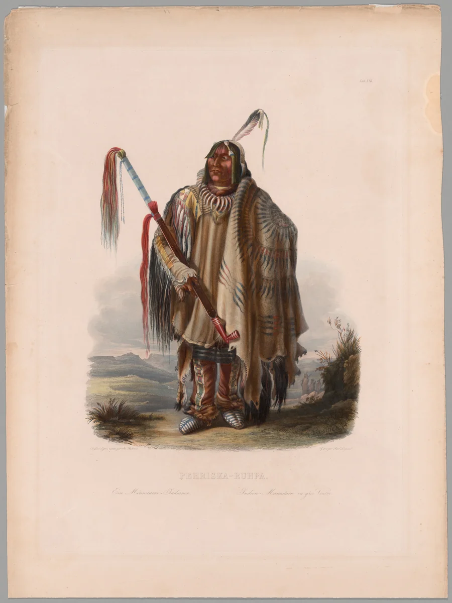 Pehriska-Ruhpa by Paul Legrand
Karl Bodmer, print, 1840-1844
