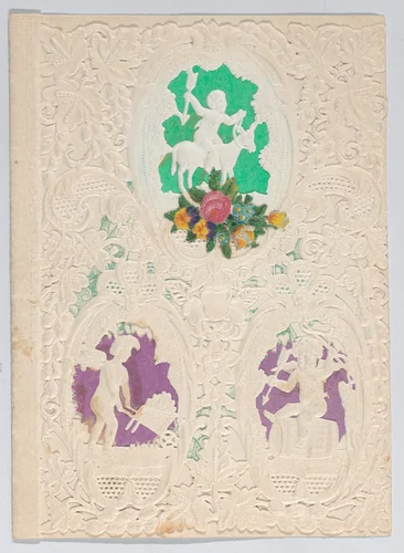 Valentine by anonymous, other, 1845-1875