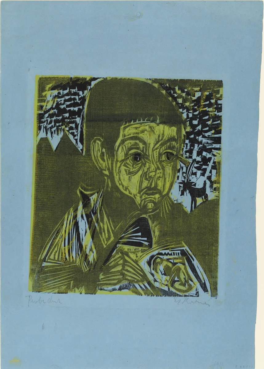 Martin by Ernst Ludwig Kirchner, print, 1919