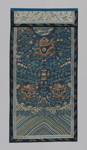 Panel (Furnishing Fabric) by Manchu China, textile, 1875-1900