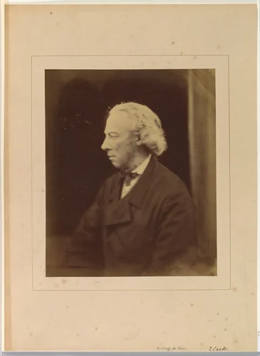 Aubrey de Vere by Julia Margaret Cameron, photograph, 1866-1868