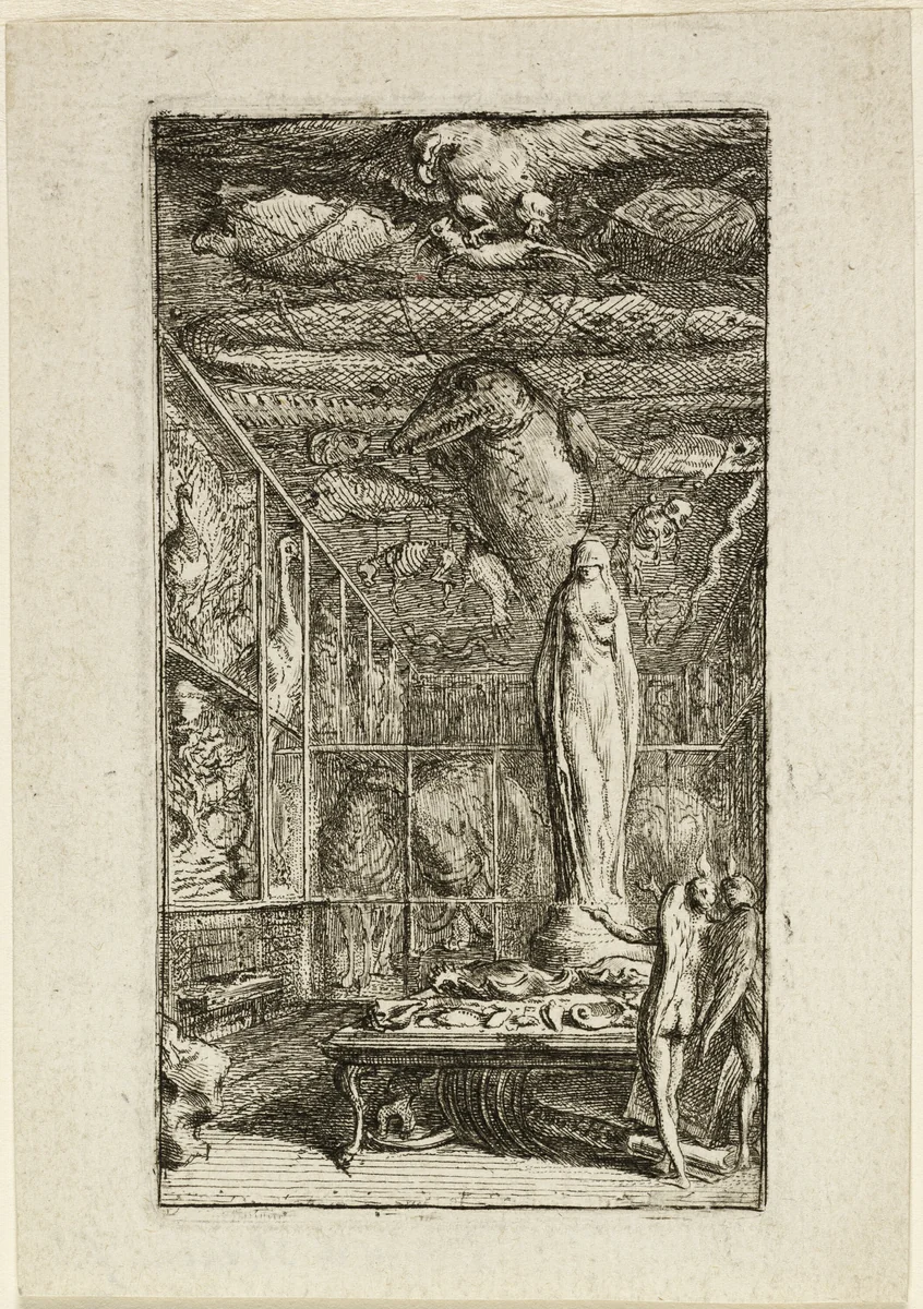 Frontispiece for Almanach Historico-Physique by Gabriel Jacques de Saint-Aubin, print, 1762