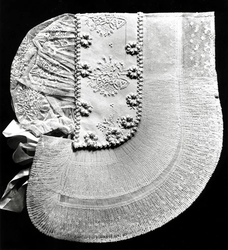 Cap (Peasant Work) by Possibly France, textile, 1875-1900