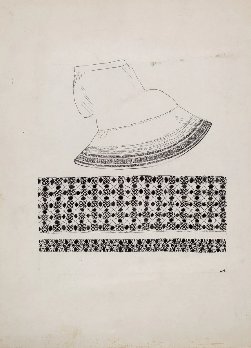 Petticoat by Lena Nastasi, index of american design, 1936
