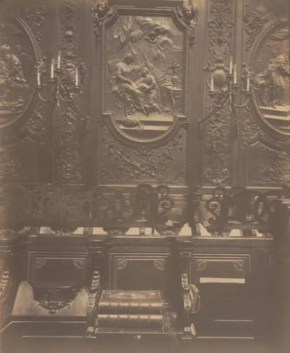 Notre-Dame (Stalles) by Eugène Atget, photograph, 1905