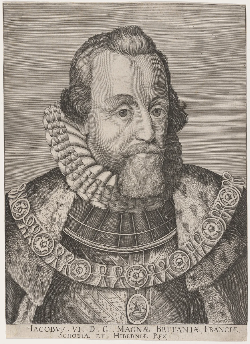 James I by Unknown 19th Century, print, 1800-1899
