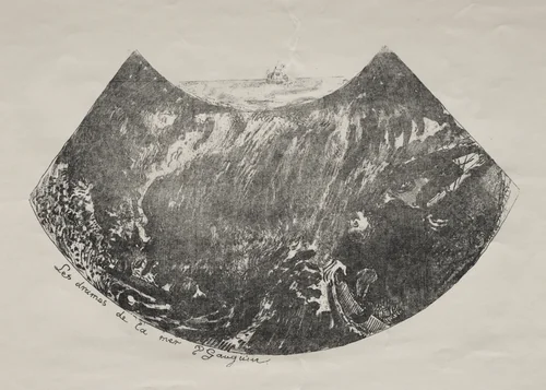 Dramas of the Sea by Paul Gauguin, print, 1884-1894