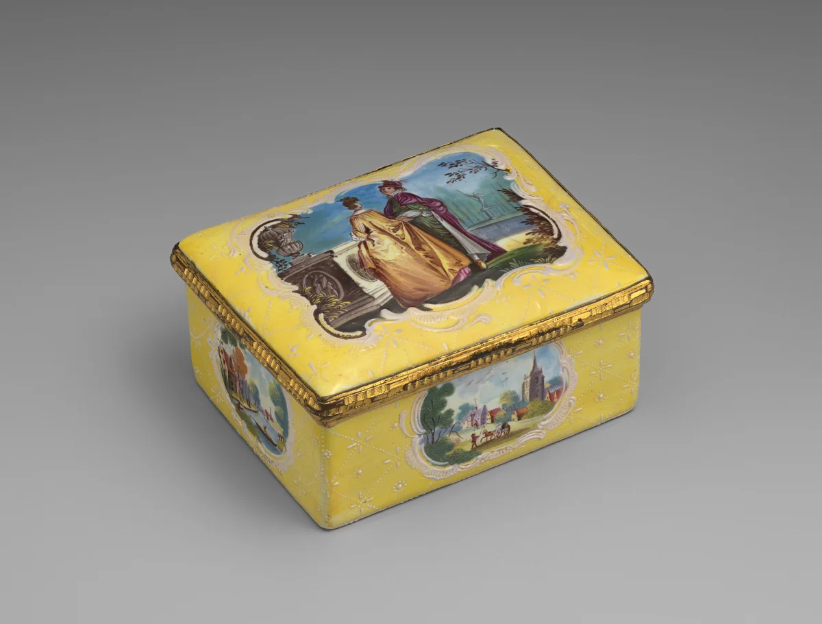 Snuffbox by Charles Nicolas Cochin II, other, 1760-1775
