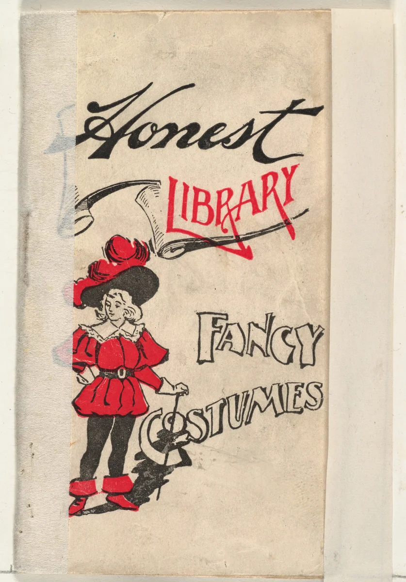 Fancy Costumes, from the Honest Library series (N115) issued by Duke Sons & Co. to promote Honest Long Cut Tobacco by W. Duke, Sons & Co., print, 1896