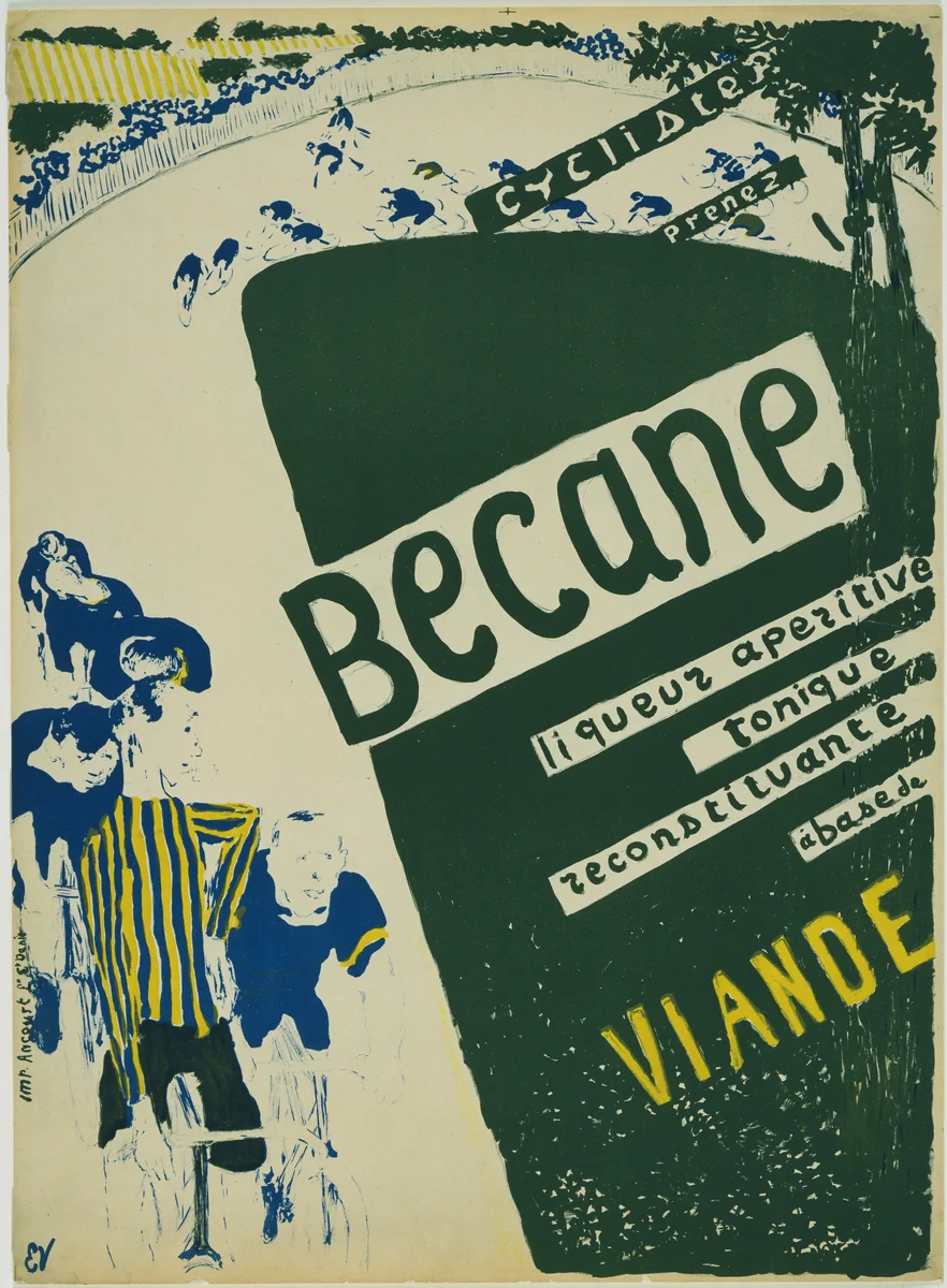 Bécane by Édouard Vuillard, print, 1894