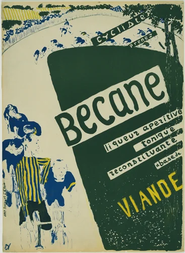 Bécane by Édouard Vuillard, print, 1894