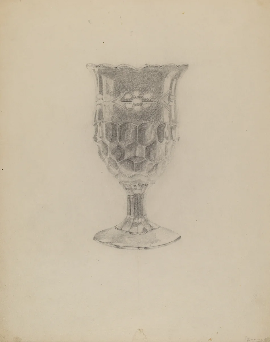 Spoon Holder by Anthony Zuccarello, index of american design, 1935-1942