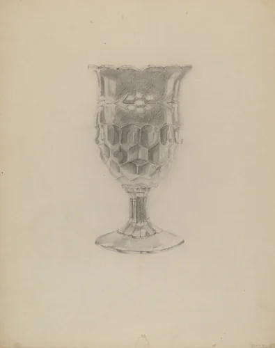 Spoon Holder by Anthony Zuccarello, index of american design, 1935-1942