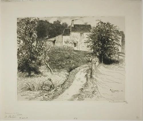 To Bellot by Louis Auguste Lepère, print, 1915