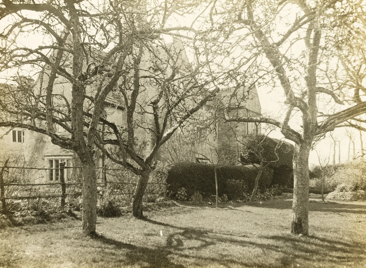 Kelmscott Manor: From the Orchard by Frederick Evans, photograph, 1896