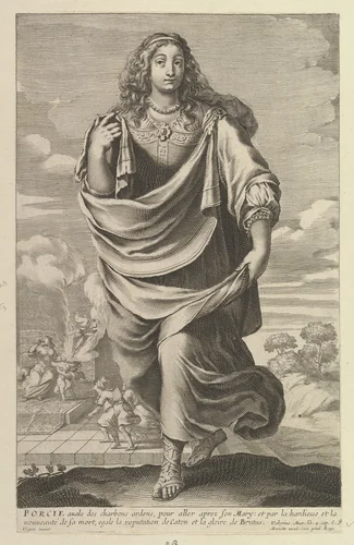 Porcie by Gilles Rousselet, print, 1647