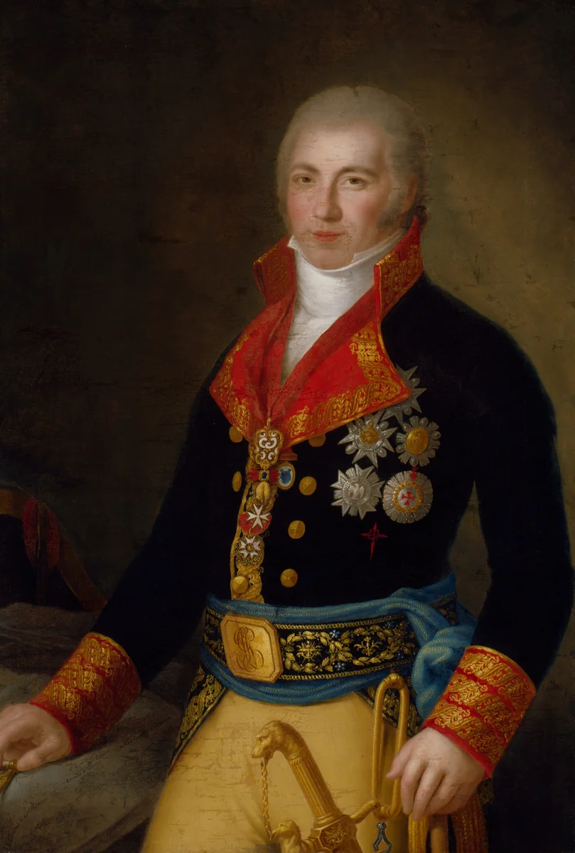 Manuel Godoy by Agustin Esteve y Marqués, painting, 1800-1808