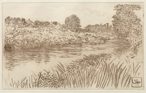 On the Bronx by Otto H. Bacher, print, 1906