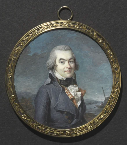Portrait of a Man in a Landscape by Marie Gabrielle Capet, painting, 1791-1801