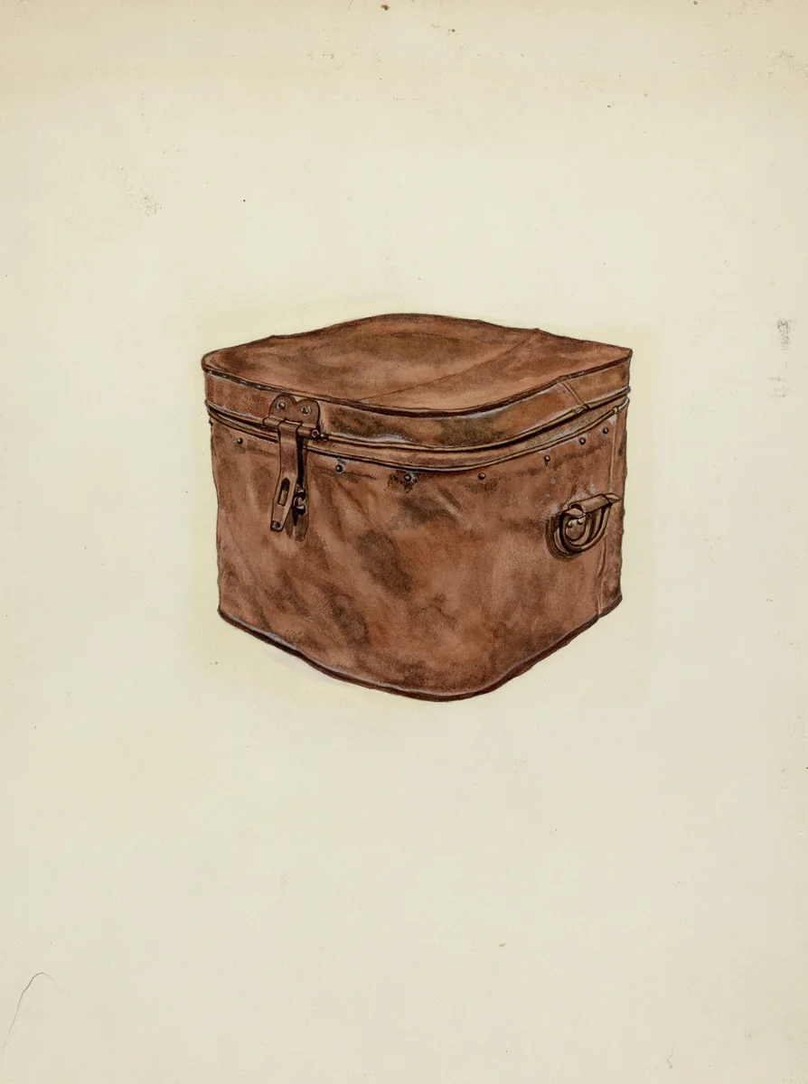 Storage Box (Copper) by Albert Pratt, index of american design, 1953